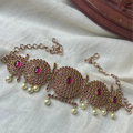 Antique High neck choker