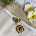 Kempu Surya Chandra Hair Ornament