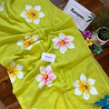 Big Flower Handpainted Mul Cotton Saree