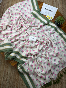 Pink Petal Saree