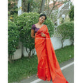 Golden Jari Stripes Mul Cotton Saree