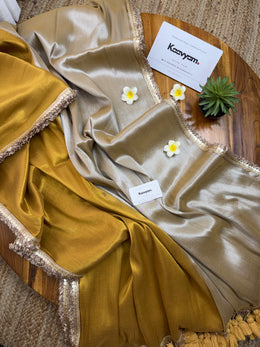 Half & Half Muse Tissue Saree