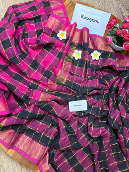 Pattarai Kanchi Checks Saree