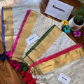 Polka Kasav & Kara Mul Cotton Saree - Manka