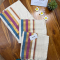 Classic Stripes Mul Cotton Saree