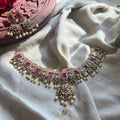 Antique Ruby Stone Necklace
