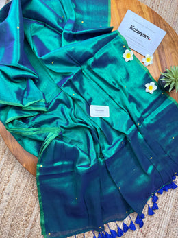 Ethereal Mayura Tissue Saree