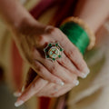 Kundan Nakshatra Ring