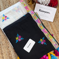 Thechi Embroidery Mul Cotton Saree