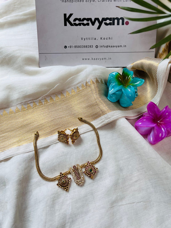 Thirumanam Neckpiece & Earrings