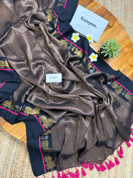 Vrishabha Kasav Saree