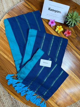 Sapphire Sky Mul Modal Saree