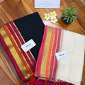 Rangoli Stripe Border Saree
