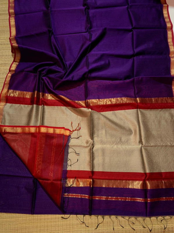 Maheswari Handloom Gicha Pallu Saree