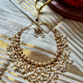 Traditional Rice Pearl Drop Necklace
