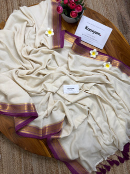 Veli Kasav Mul Cotton Saree