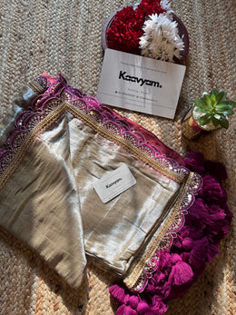 Raaga Tissue Lace Saree
