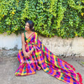 Madurai Check Mul Modal Saree