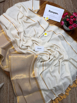 Thinkal Kasav Mul Cotton Saree