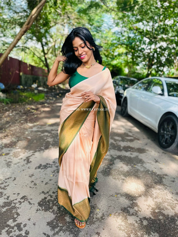 Contrast Kuberappattu Saree