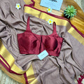 Dusky Kasav Saree