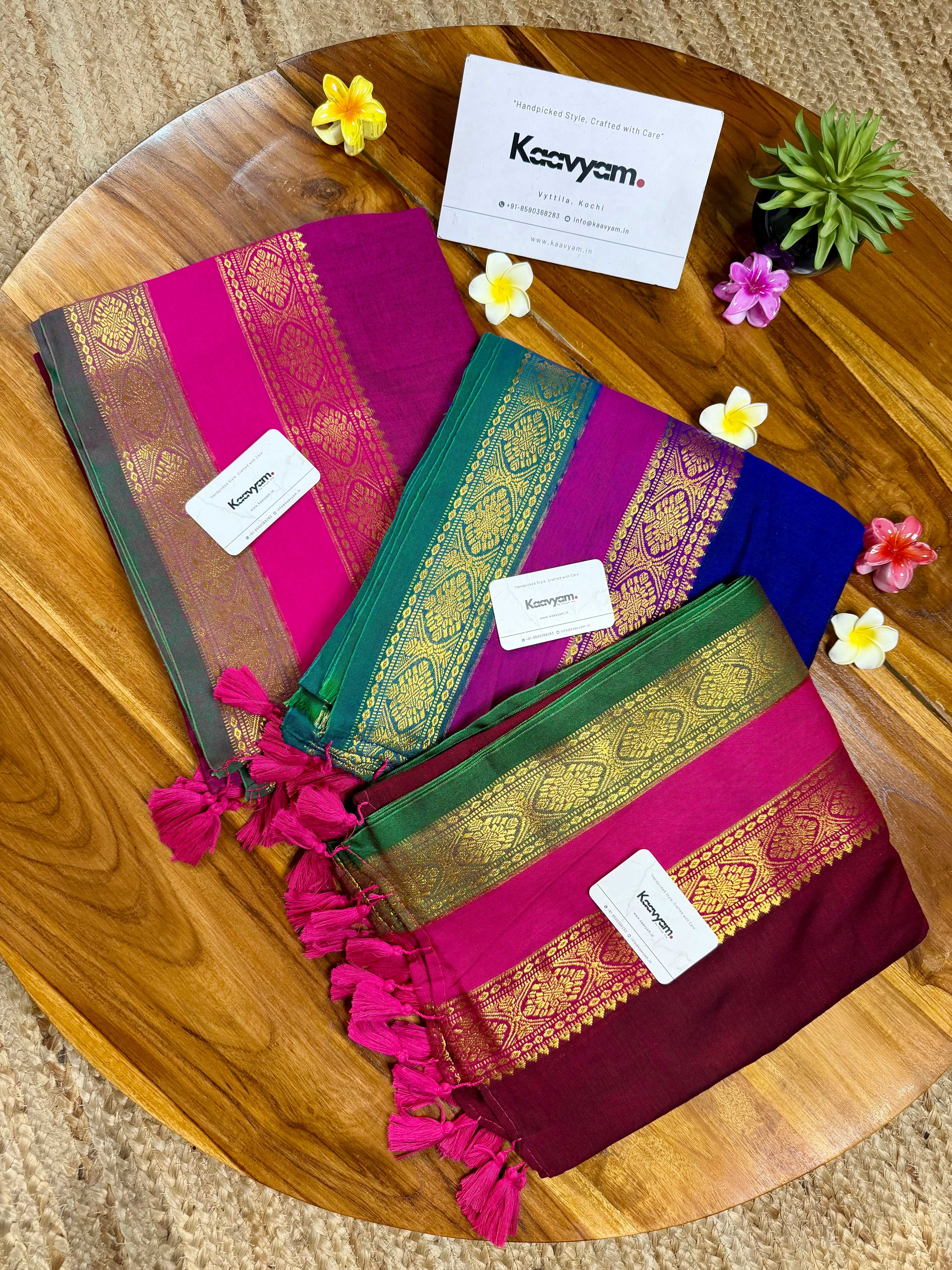 Kanchi Cotton Silk Saree