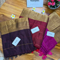Acrylic Sequins Tissue Pallu