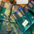 Lotus Butta Maheshwari Silk Saree
