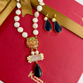 Pearl & Stone Necklace