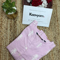 LAVENDER EMBROIDERY KURTI