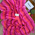 Dual Stripes Mul Cotton Saree