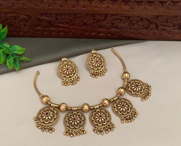 Antique Necklace & Earrings