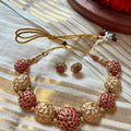 Ruby Motif Necklace