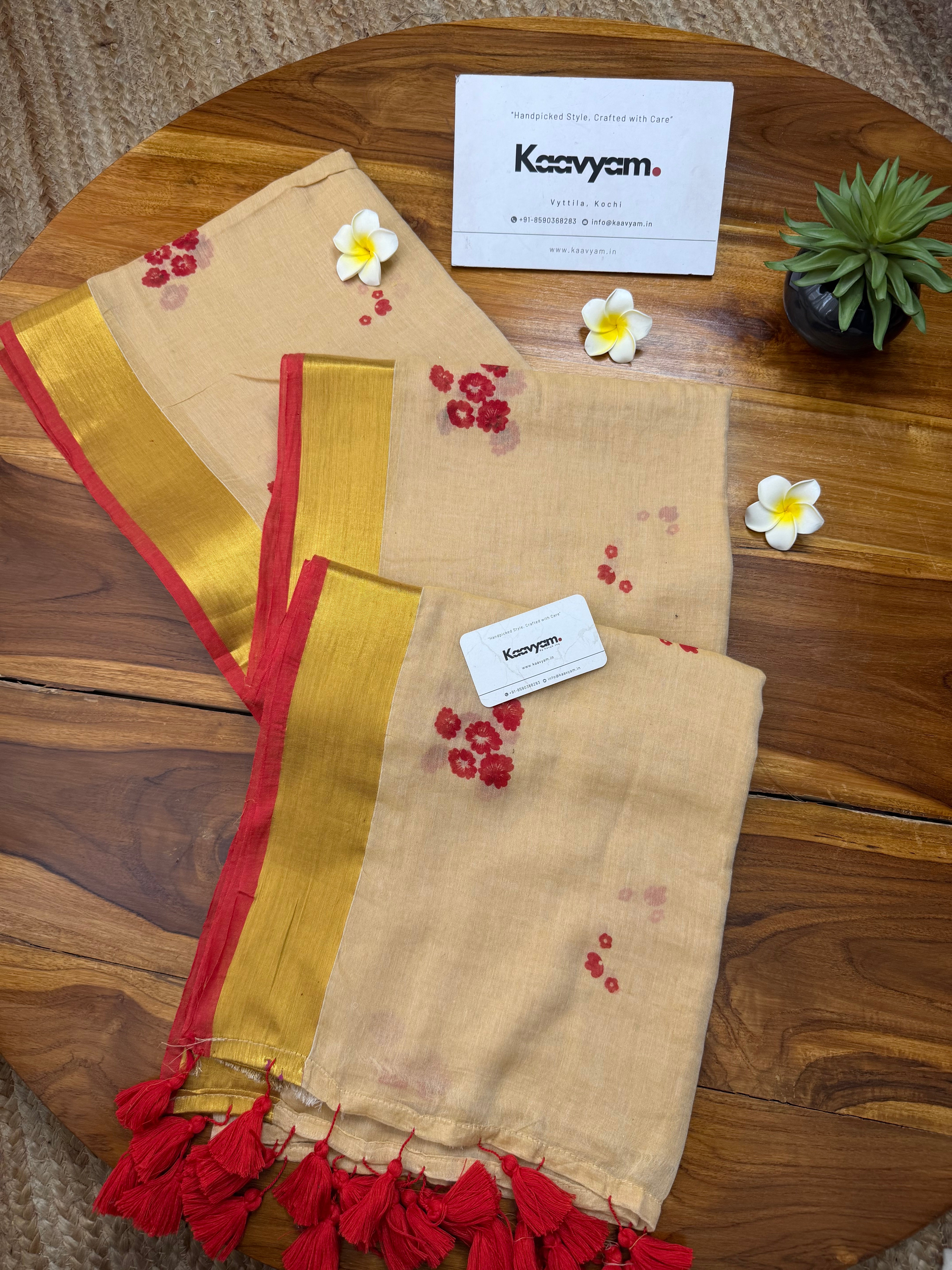 Arippoo Kasav & Kara Saree