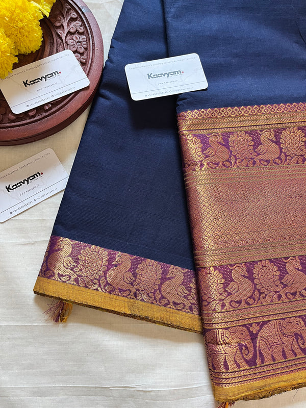 Blue  Narayanappatt Saree