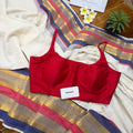 Thrikkakkara Kasav Stripe Mul Cotton Saree