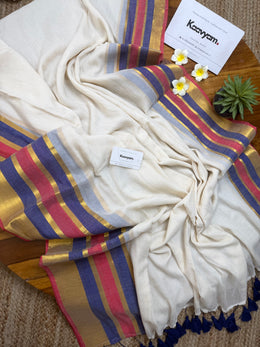 Thrikkakkara Kasav Mul Cotton Saree