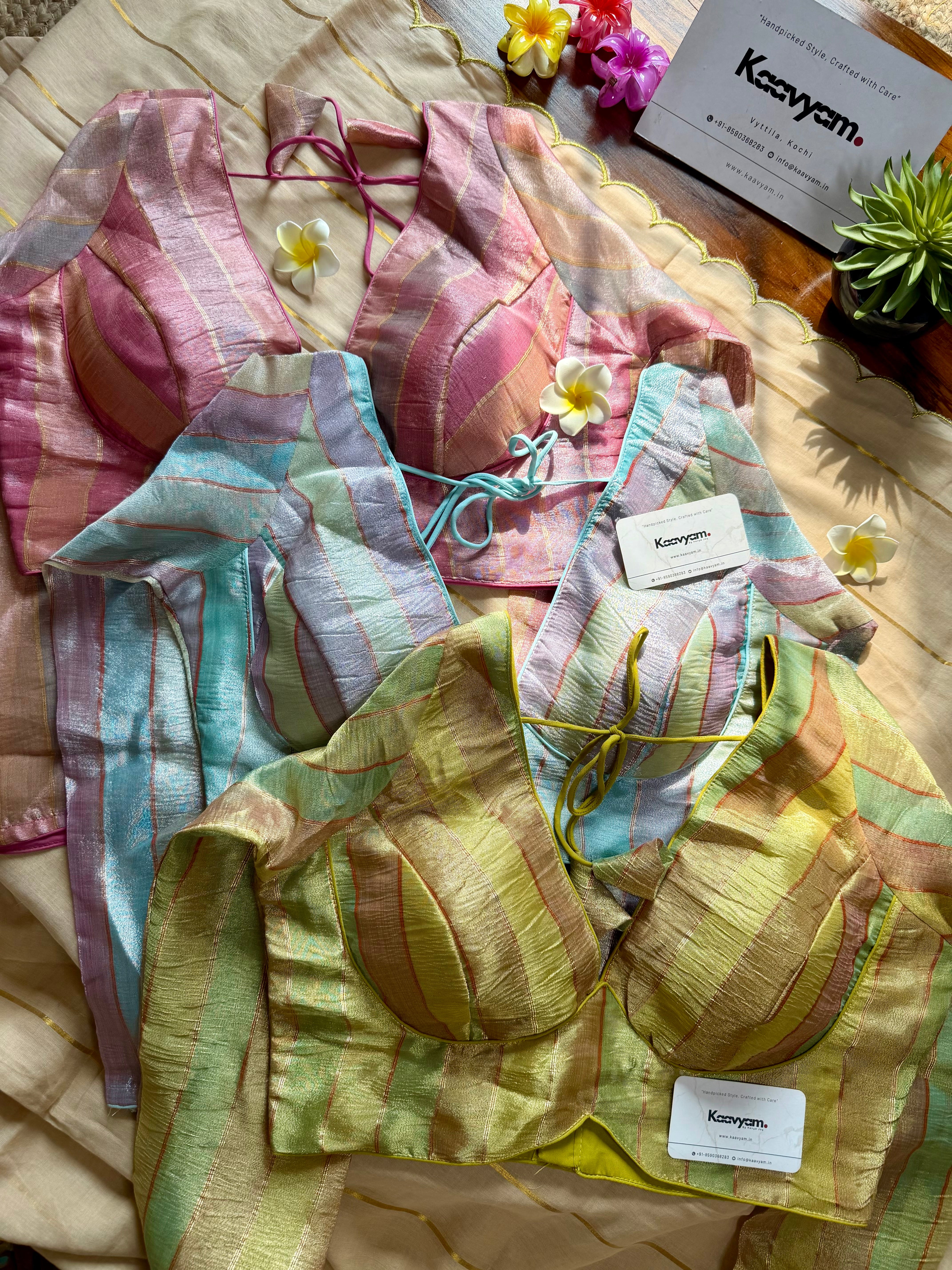 Pastel Tissue Blouse
