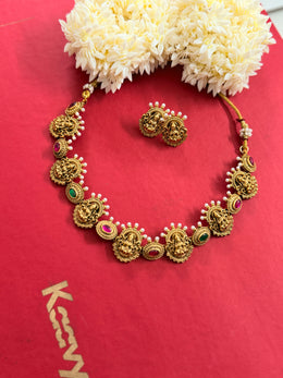 Mahalakshmi Stone Necklace