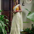 Cotton Zari Woven Saree - MANKA