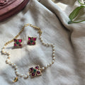 Flower Stone Choker