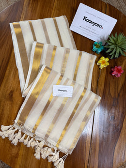 Regal Stripes Mul Cotton Saree