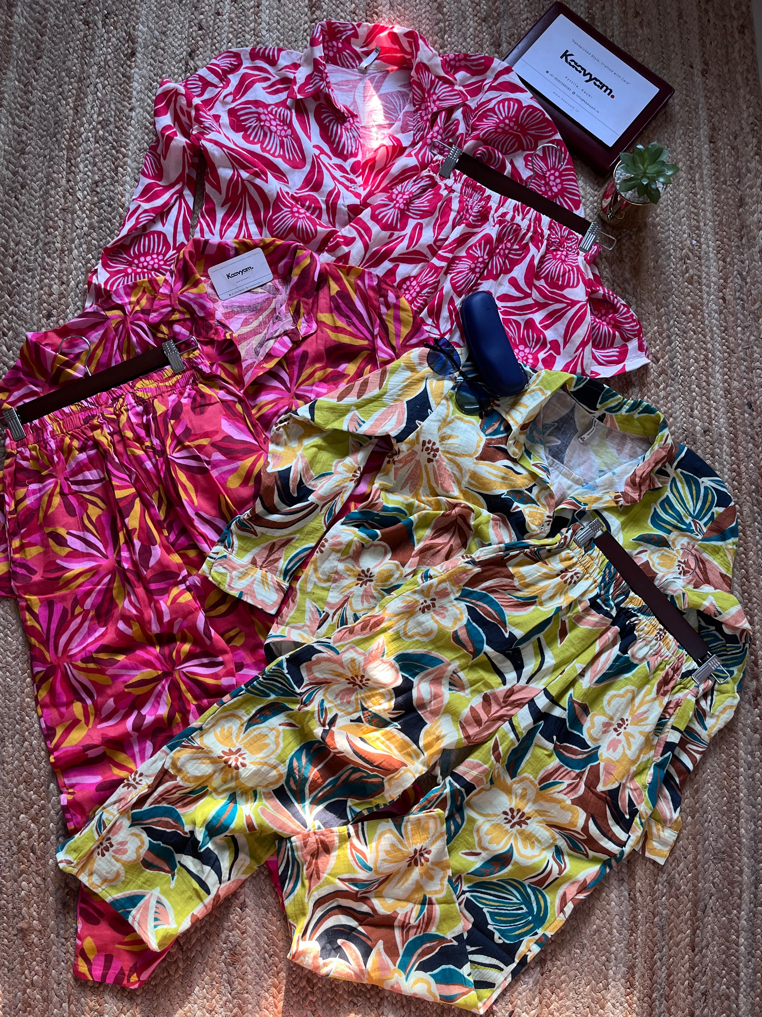 Floral Printed Coord Set