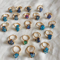 DROZY STONE RINGS