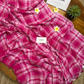 Barbie Checks Mul Cotton Saree
