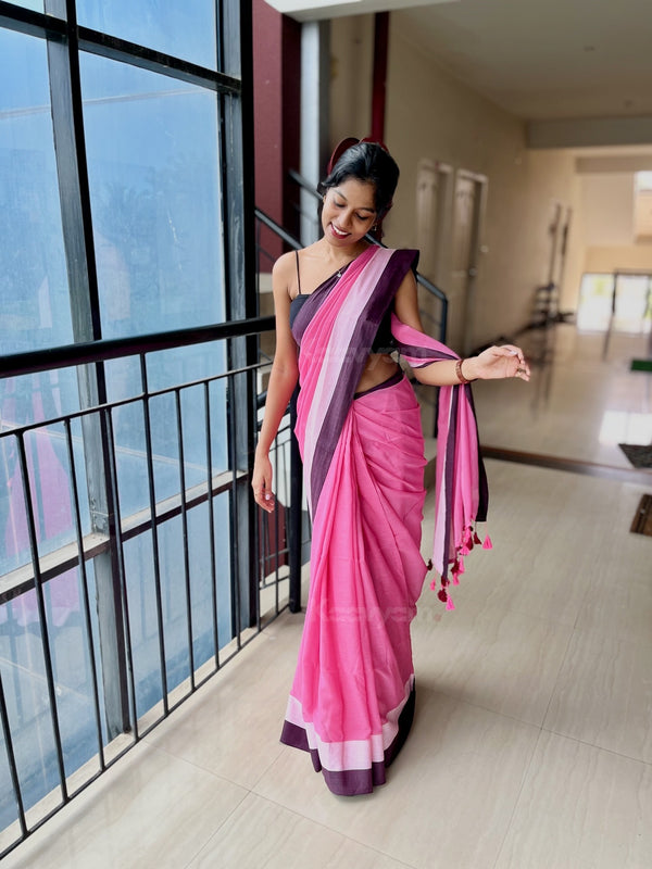 Kareena Kapoor Inspired Mul Cotton Saree
