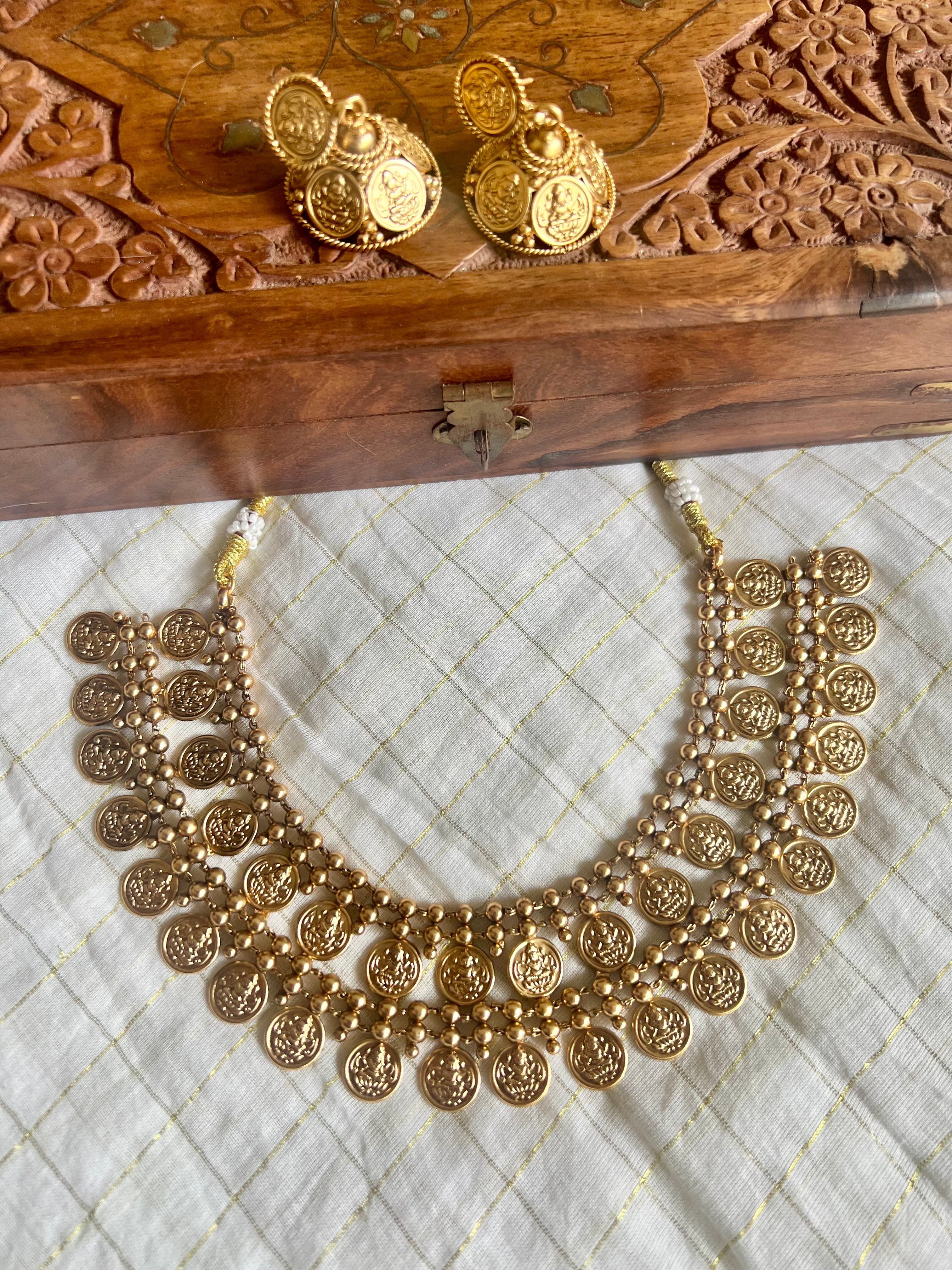 Layered Coin Necklace