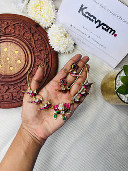 Parrot Hasli & Earrings