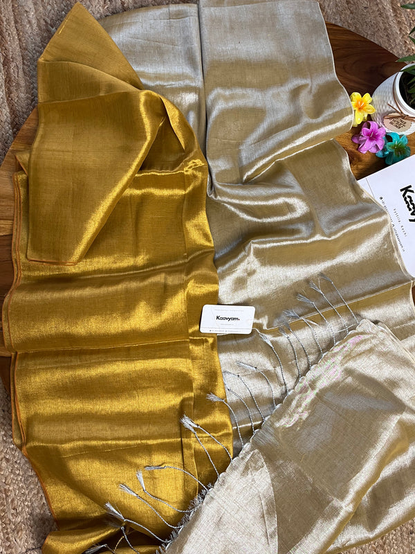 Half & Half Raaga Tissue Silk Saree