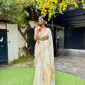Hibiscus Handwoven Mul Modal Saree - Manka